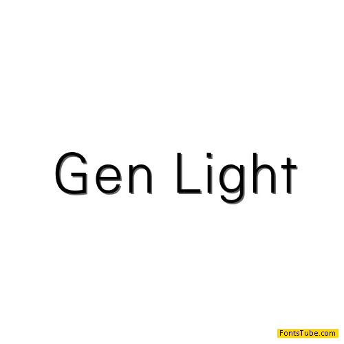 Gen Font