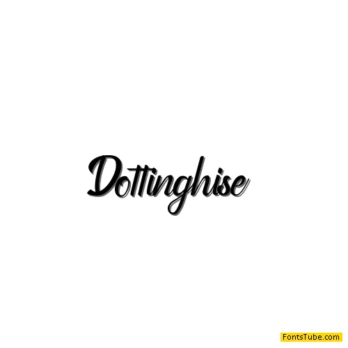 Dottinghise Font