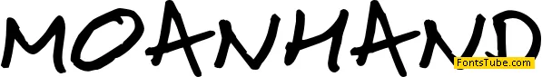 moan Hand Font Family