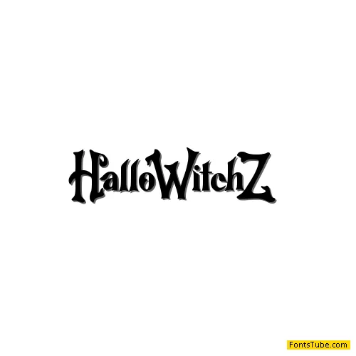 HalloWitchZ Font