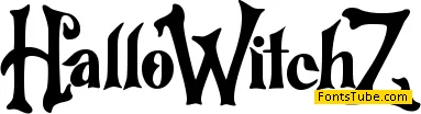 HalloWitchZ Font