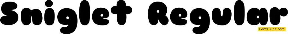 Sniglet Font