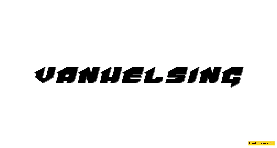 VanHelsing Font