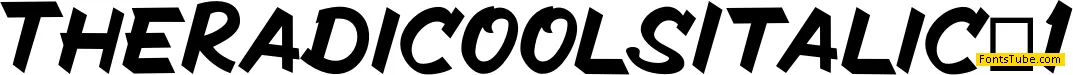 The Radicools Font Family