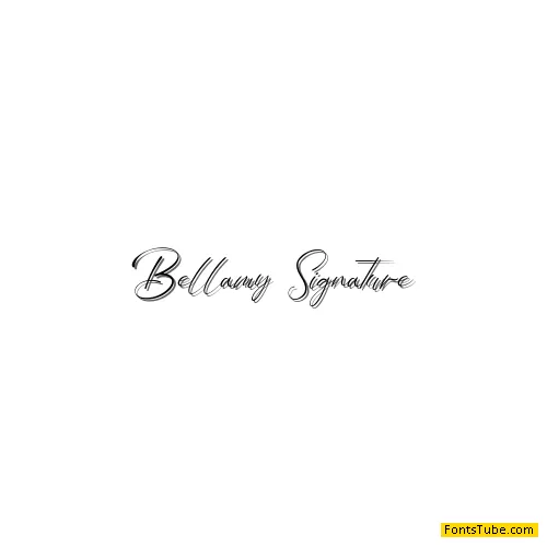 Bellamy Signature Font