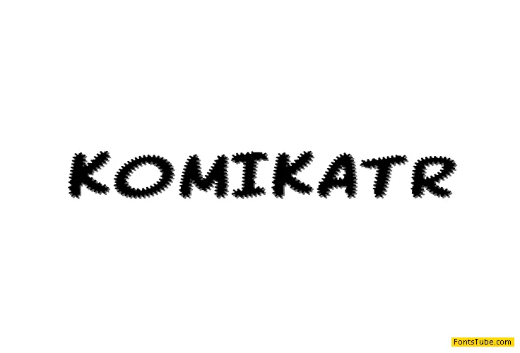 Komika Tread Font