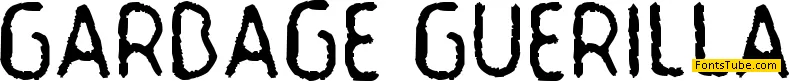 Garbage Guerilla Font