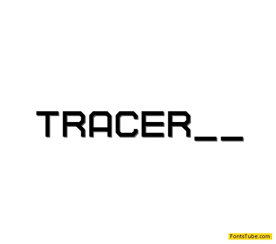 TRACEROUTE Font Family