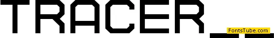 TRACEROUTE Font Family