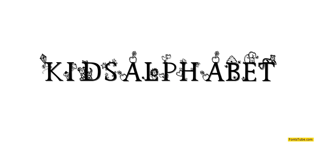 Kids Alphabet Font