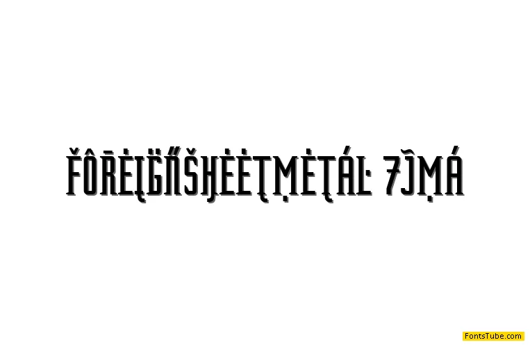 Foreign Sheet Metal