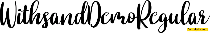 Withsand Demo Font Family