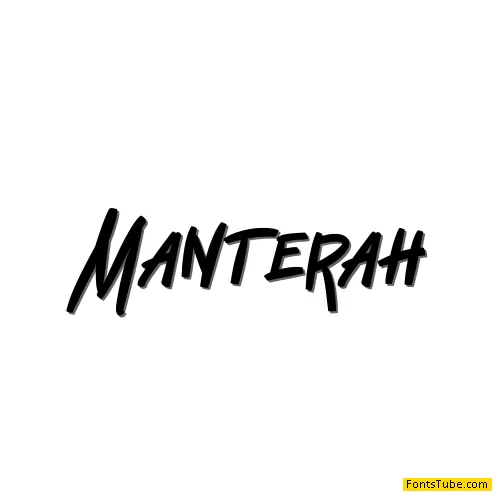 Manterah Font