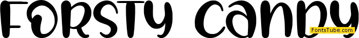 FORSTY CANDY Font