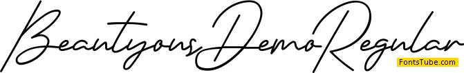 Beautyous Demo Font Family