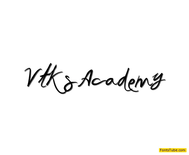 Vtks Academy Font