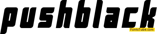 Push Font Family