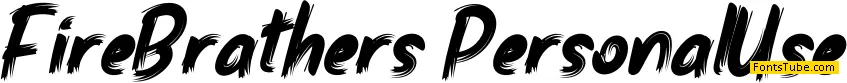 Fire Brathers Font