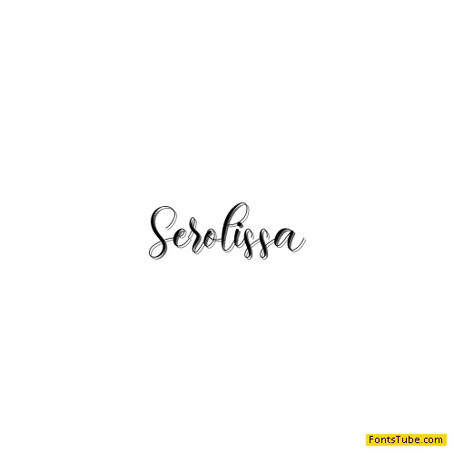 Serolissa Font