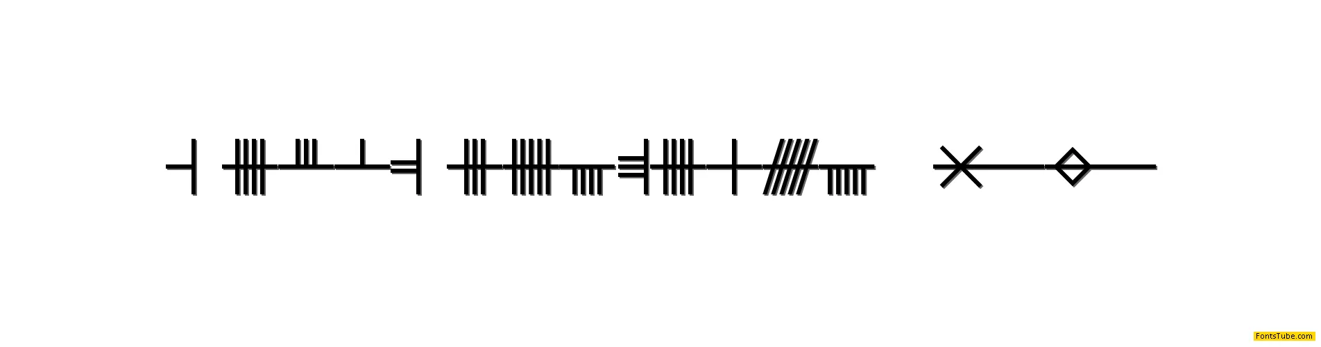 Celtic ogham