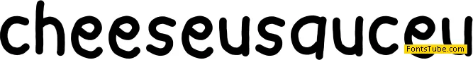 cheeseusaceu Font