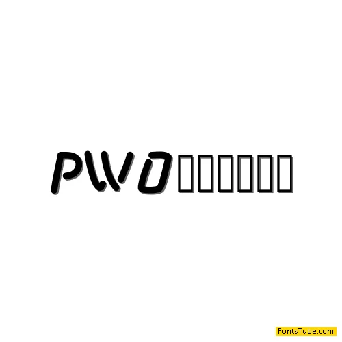 PWOdissey Font