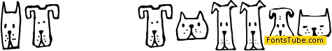 Cats and Dogs Font