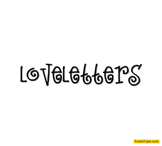 LoveLetters Font