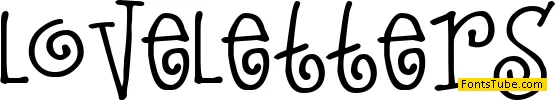 LoveLetters Font