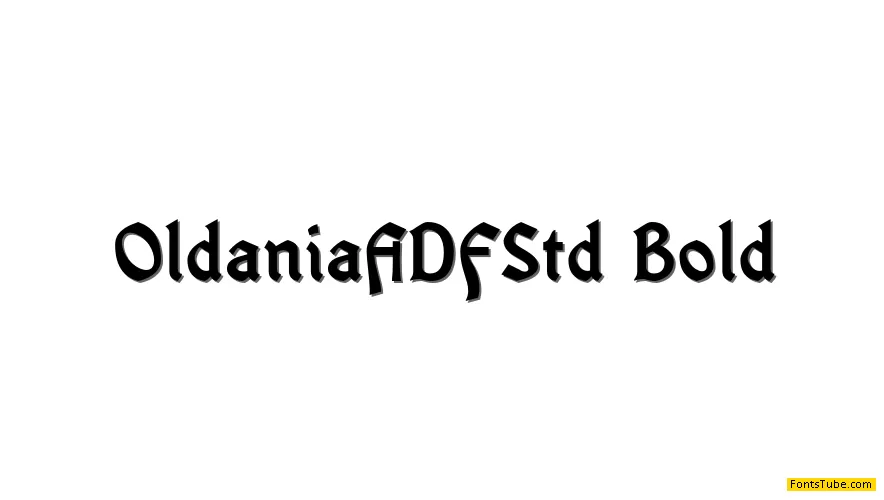 Oldania ADF Std Font Family