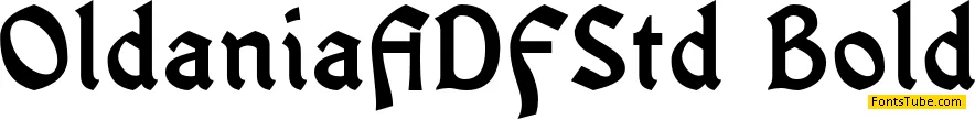 Oldania ADF Std Font Family