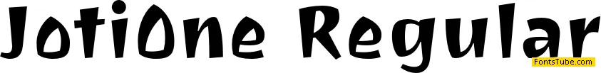 Joti One Font