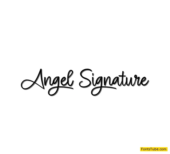 Angel Signature Font Family