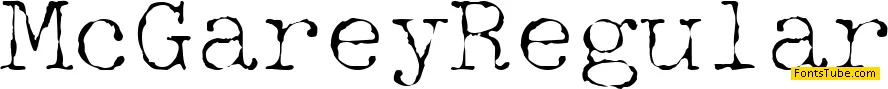 McGarey Font