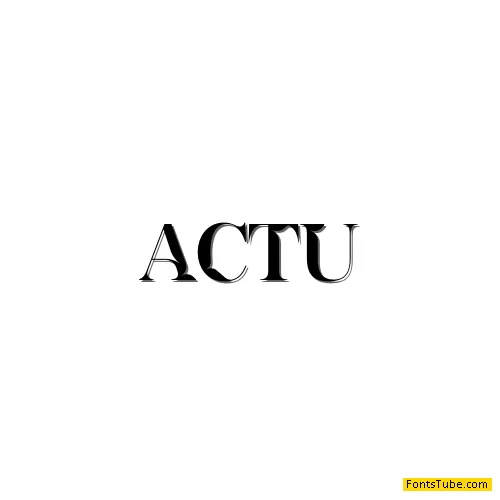 Actu Font