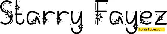 Starry Fayez Font
