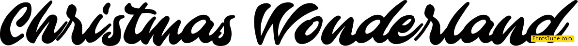 Christmas Wonderland Font