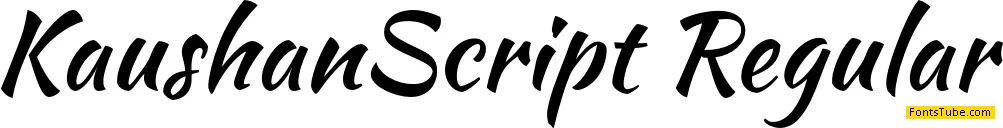 Kaushan Script Font Family