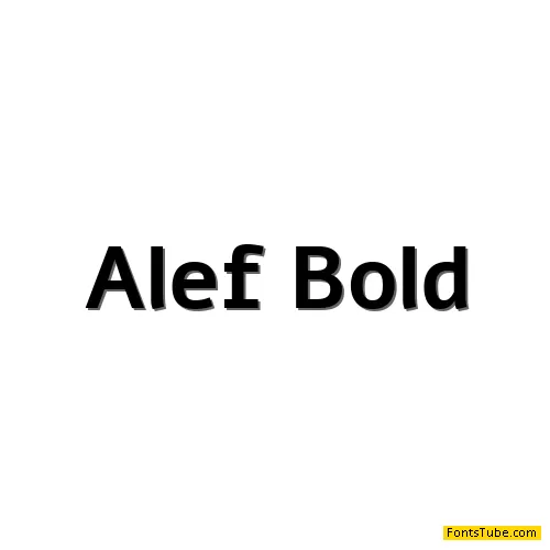 Alef Font Family