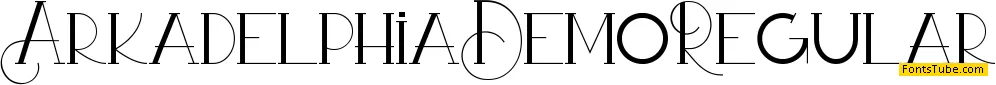 Arkadelphia Demo Font Family