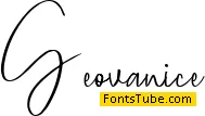 Geovanice Font