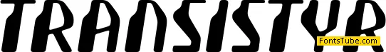 Transistyr Font