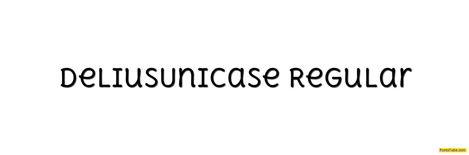 Delius Unicase Font Family