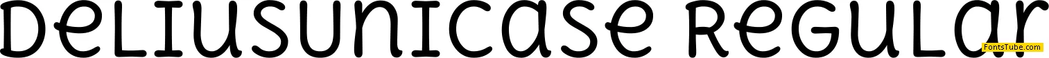 Delius Unicase Font Family