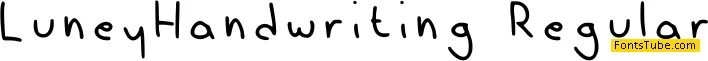 Luney Handwriting