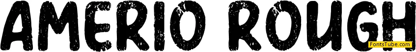 Amerio Rough Font
