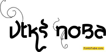 Vtks Noba Font