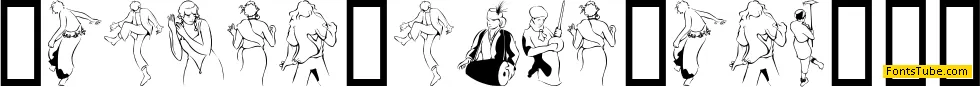 Dancer In The Dark III Font