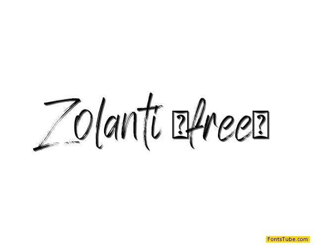 Zolanti Font