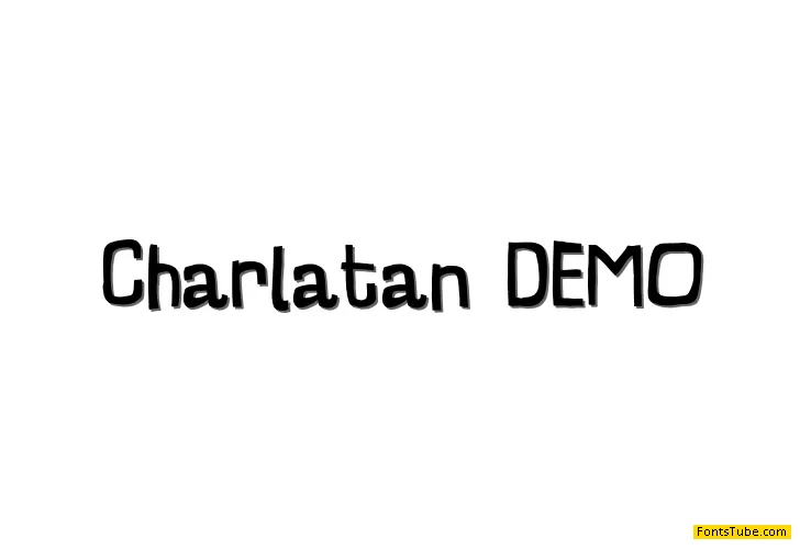 Charlatan DEMO Font